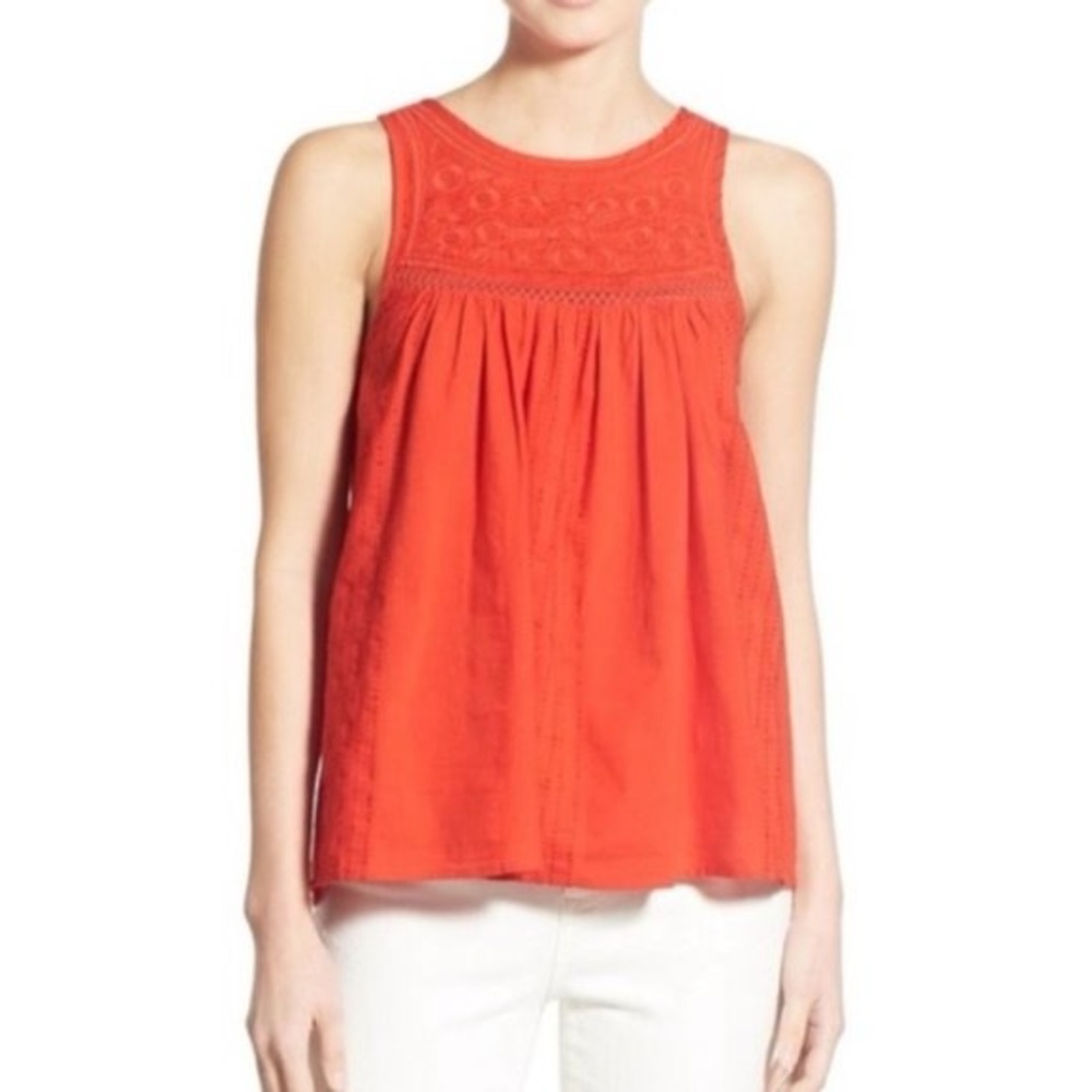 Gently Worn Madewell Embroidered Swing Tank